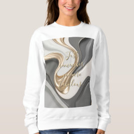 Camiseta Sweatshirt em na moda gráfico