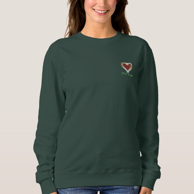 CAMISETA SWEATSHIRT FEMININO  ARTE E DESIGN (Frente)