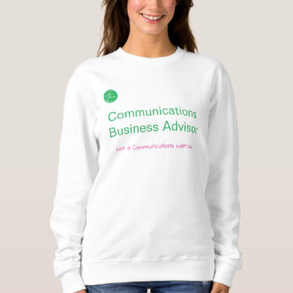 Camiseta Sweatshirt feminino Communications Business Adviso