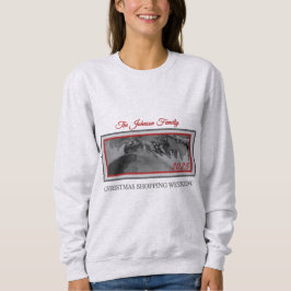 Camiseta Sweatshirt: Fim de Semana de Compras de Natal em F