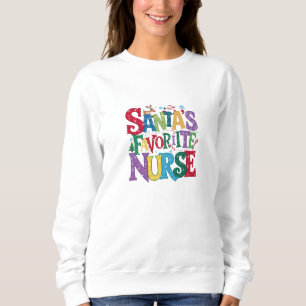 Camiseta Sweatshirt, Hoodie - Enfermeira - Papais noeis