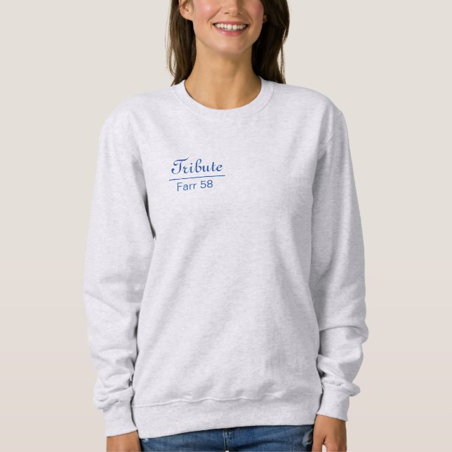 Camiseta Sweatshirt para a tripulação (Frente)