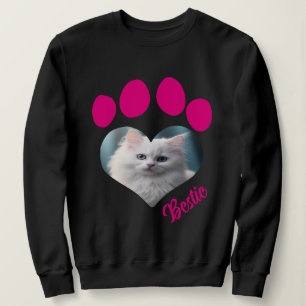 Camiseta Sweatshirt Personalizada Do Gato Lover - Foto Pers