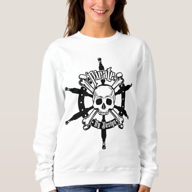 Camiseta Sweatshirt Pirate (Frente)