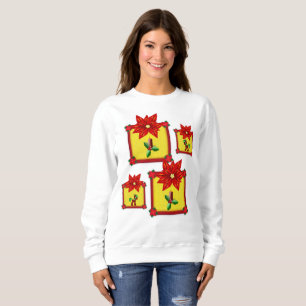 Camiseta Sweatshirt Poinsettia