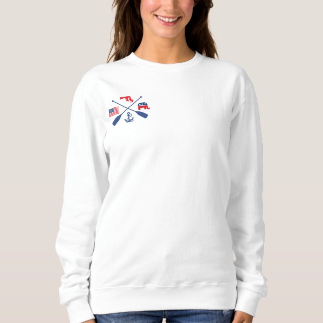 Camiseta Sweatshirt Republicana Náutica (Frente)