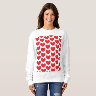 Camiseta Sweatshirt Sweatshirt Do Coração Doce