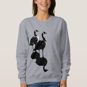 Camiseta Sweatshirts Canadenses Gansos