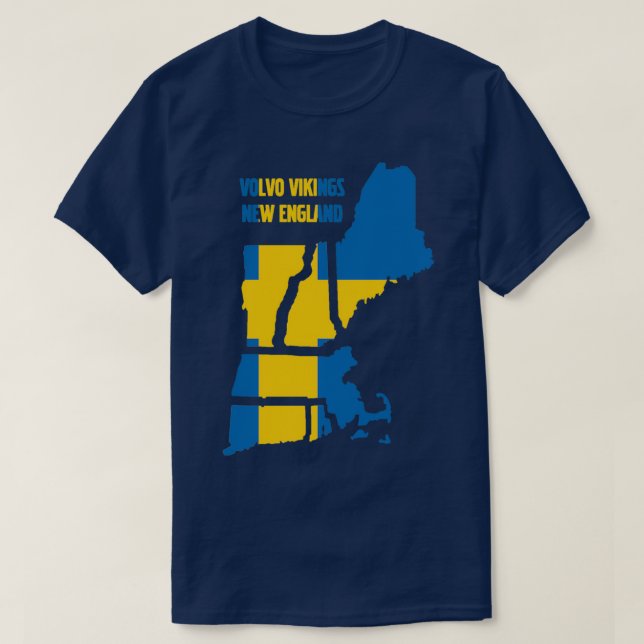 Camiseta Swedish Flag VVNE (Frente do Design)