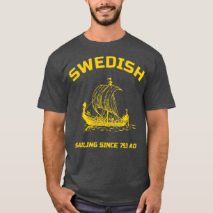Camiseta Swedish sailing in Sweden