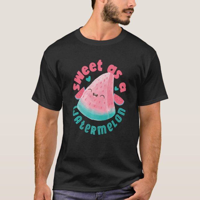 Camiseta Sweet As A Watermelon   (Frente)