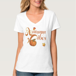 Camiseta Sweet Autumn Vibes Trendy Women