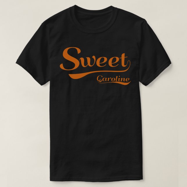 Camiseta Sweet caroline Neil Diamond (Frente do Design)