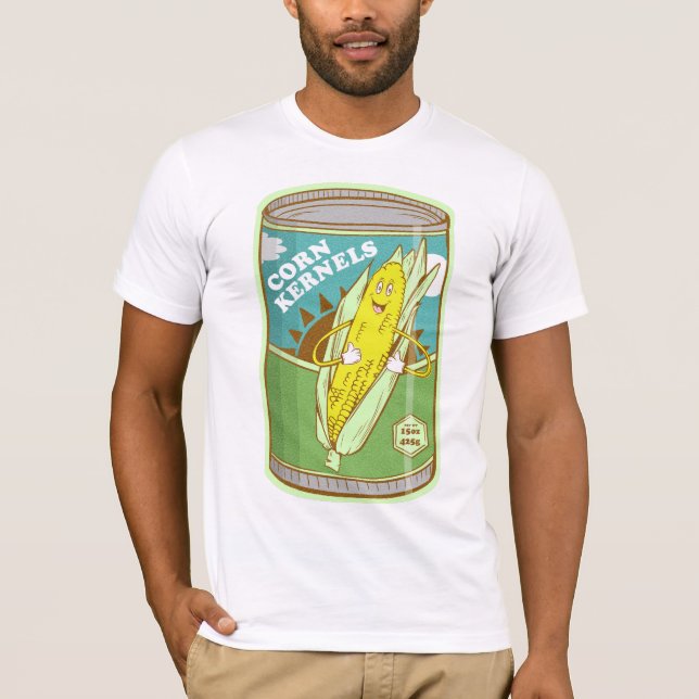 Camiseta Sweet Corn in a Can (Frente)