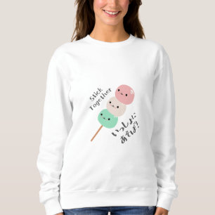 Camiseta Sweet Dango Trio Kawaii