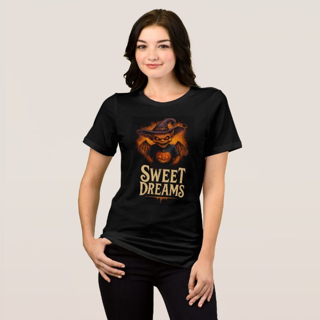 Camiseta Sweet Dreams Creepy Goblin Design (Frente Completa)
