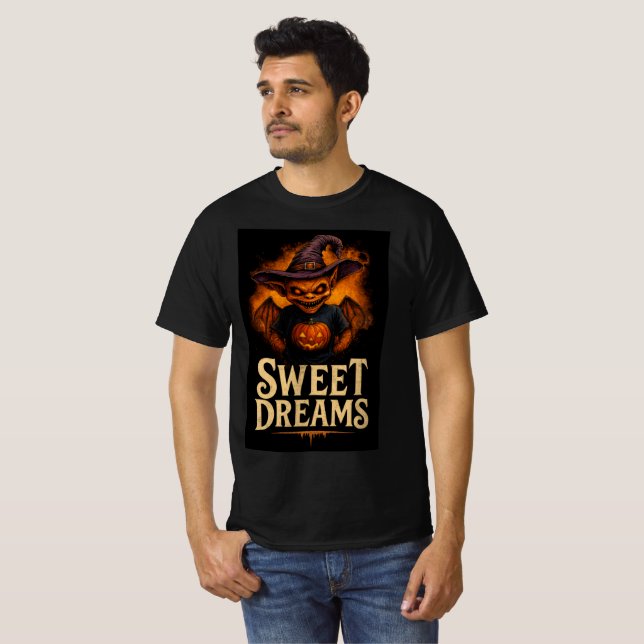 Camiseta Sweet Dreams Creepy Goblin Design (Frente Completa)