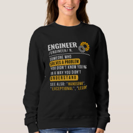 Camiseta Sweet Engraçado Definição De Engenheiro