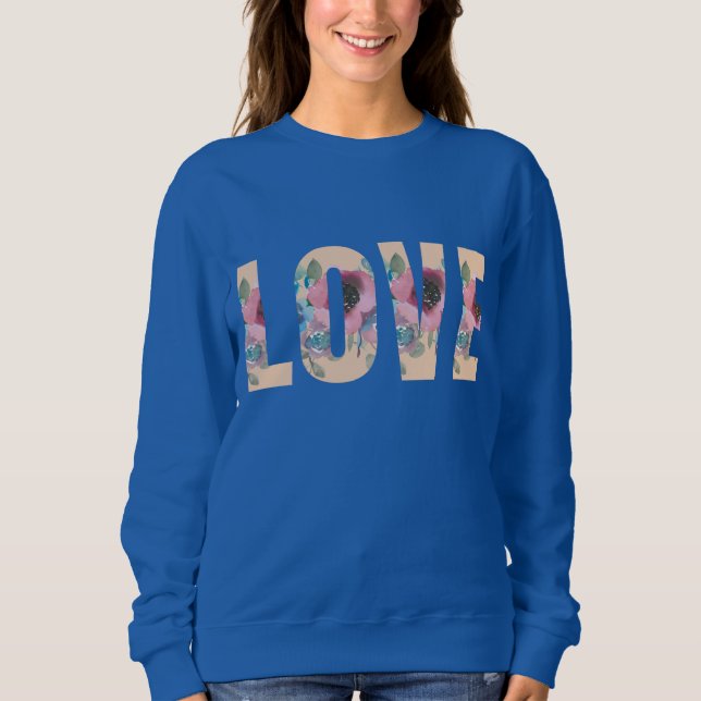 Camiseta Sweet Floral Love (Frente)
