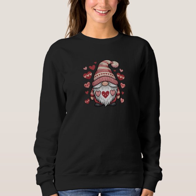 Camiseta Sweet Gnome Holding Heart (Frente)