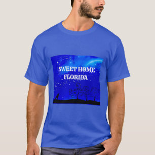 Camiseta Sweet Home Florida (escuro)