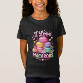 Camiseta Sweet Love Macarons