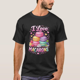 Camiseta Sweet Love Macarons