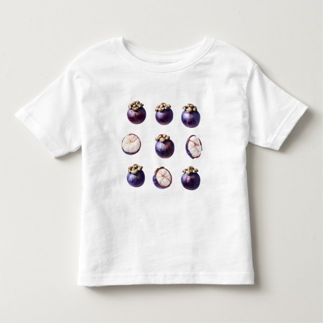 Camiseta Sweet Mangosteen Tropical Fruit (Frente)