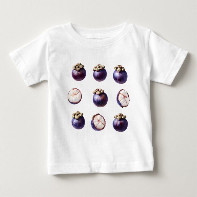 Camiseta Sweet Mangosteen Tropical Fruit (Frente)