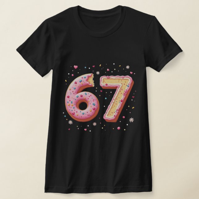 Camiseta Sweet Math Donut Fraction Back to School 67  (Postura )