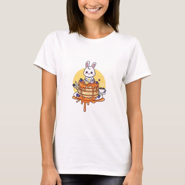 Camiseta Sweet Pancake Bunny (Frente)