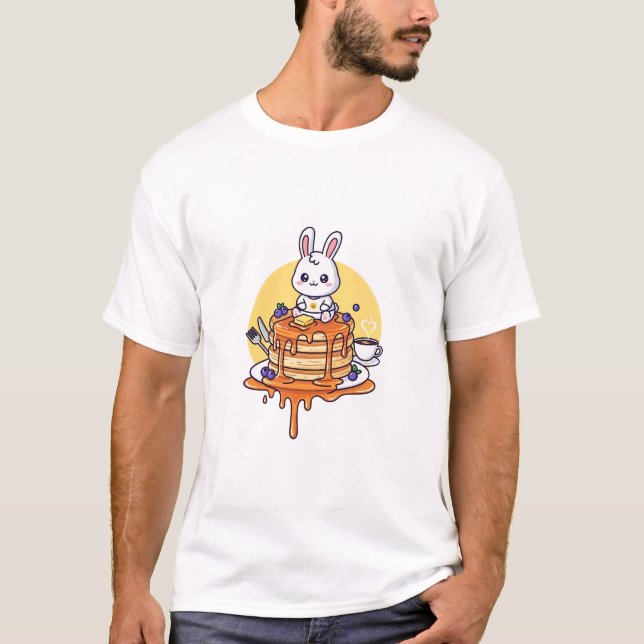 Camiseta Sweet Pancake Bunny (Frente)