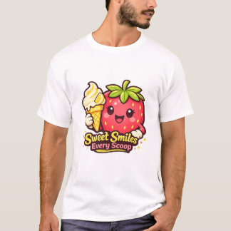Camiseta Sweet Smiles Every Scoop