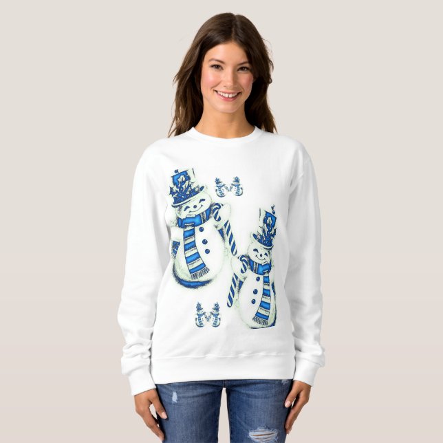 Camiseta Sweet Snowman (Frente Completa)