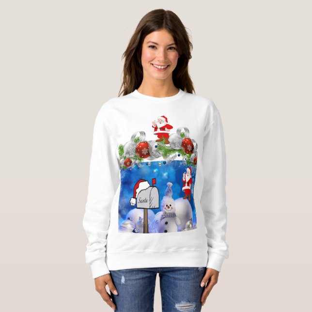 Camiseta Sweet Snowman (Frente Completa)