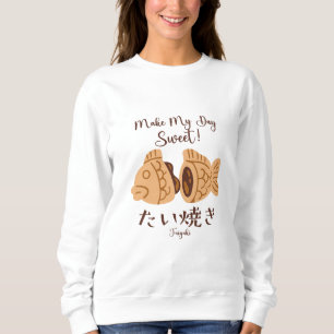 Camiseta Sweet Taiyaki Fish Japão Souvenir