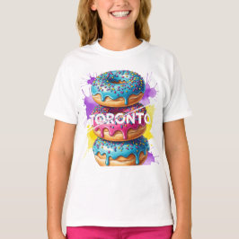 Camiseta Sweet Toronto, Bright Rosquinhas, por Natasha Us