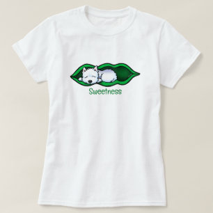 Camiseta Sweet Westie Terrier Pea Pod