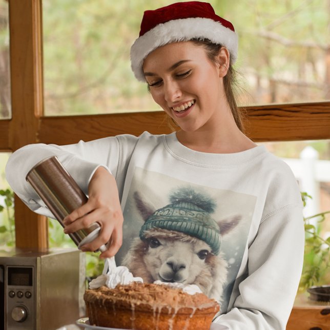 Camiseta Sweet Winter Alpaca, personalizado (Criador carregado)