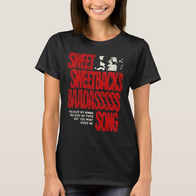 Camiseta Sweetbacks Baadsss Song (Frente)