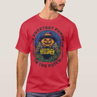 Camiseta Sweetest Pumpkin in the Patch Funny Jack-O-Lantern