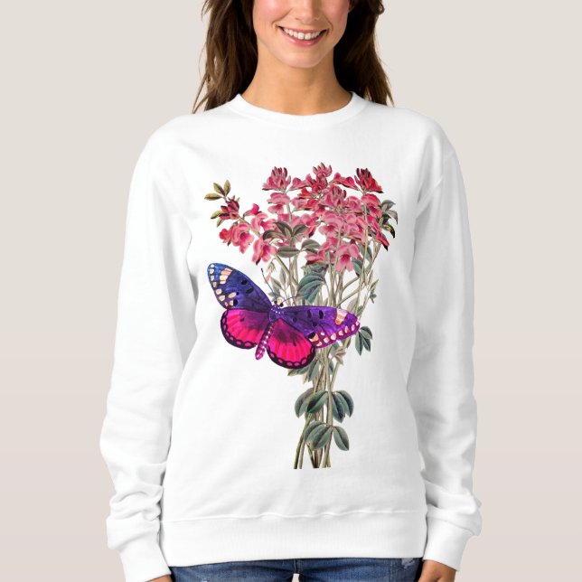 Camiseta Sweetpeas e Borboleta (Frente)
