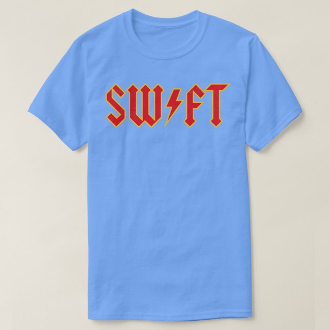 Camiseta SWFT Vintage Rock (Frente do Design)