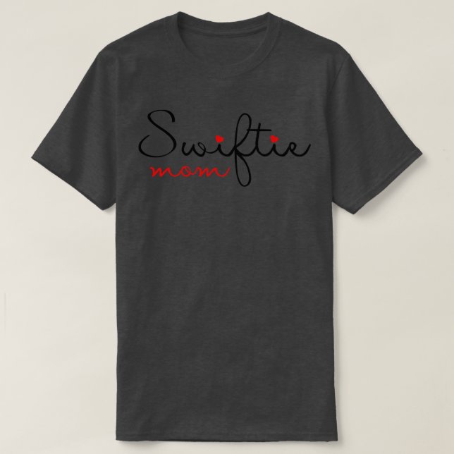 Camiseta Swiftie Mãe Typografia TShirt 4 (Frente do Design)