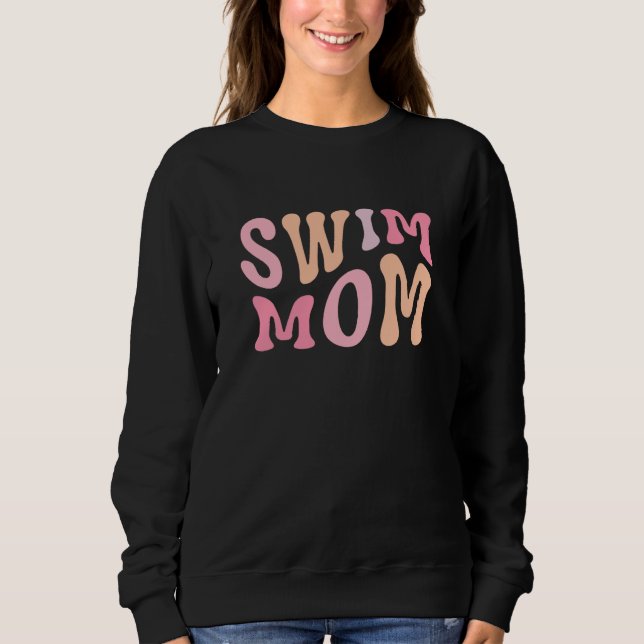Camiseta Swim Mom Swim Mama Swim Team Swimmers Mother (Frente)