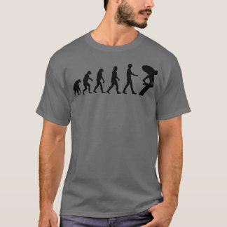 Camiseta Swimmer Evolution Nadando Presente 1