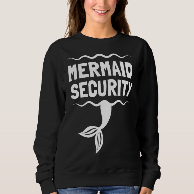Camiseta Swimmer Mermann Mermaid Security 1 (Frente)
