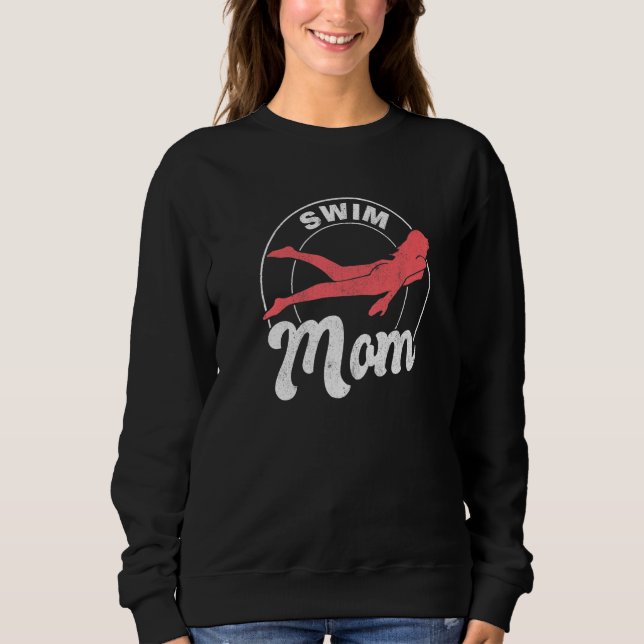 Camiseta Swimmer Women Swimming Mother Swim Mom (Frente)