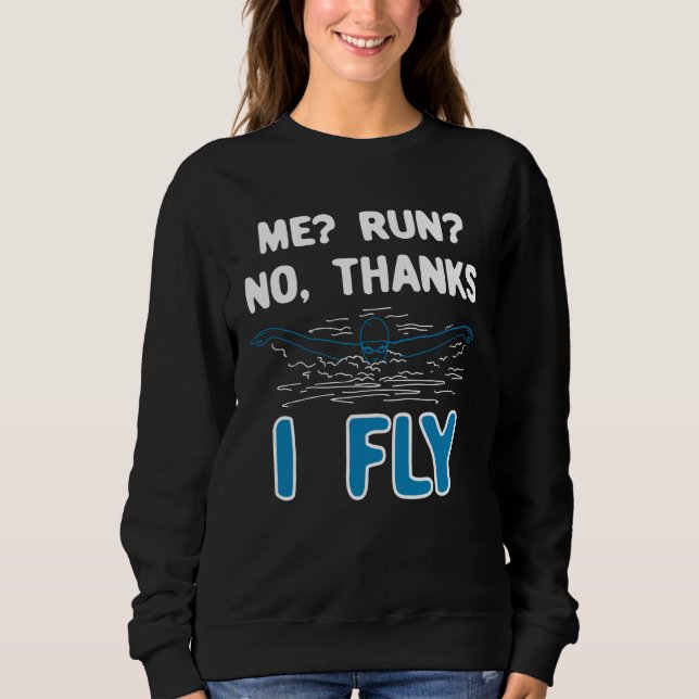Camiseta Swimming - I Fly (Frente)