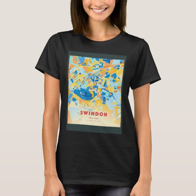 Camiseta swindon inglaterra (Frente)